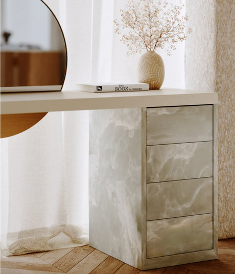   travertine desk - www.oroa.com | Oroa.com