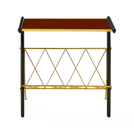   Angled Leg Magazine Side Table | Oroa.com
