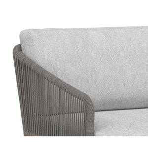   Modern European furniture - Gray Rope Outdoor Sofa - www.oroa.com | Oroa.com