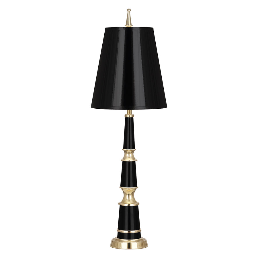   Brass Accent Lacquered Buffet Lamp | Oroa.com