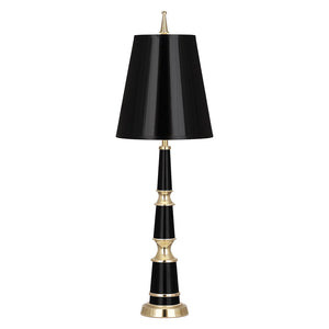   Brass Accent Lacquered Buffet Lamp | Oroa.com