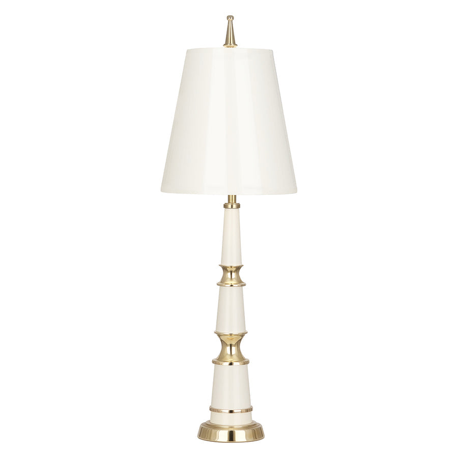   Brass Accent Lacquered Buffet Lamp | Oroa.com