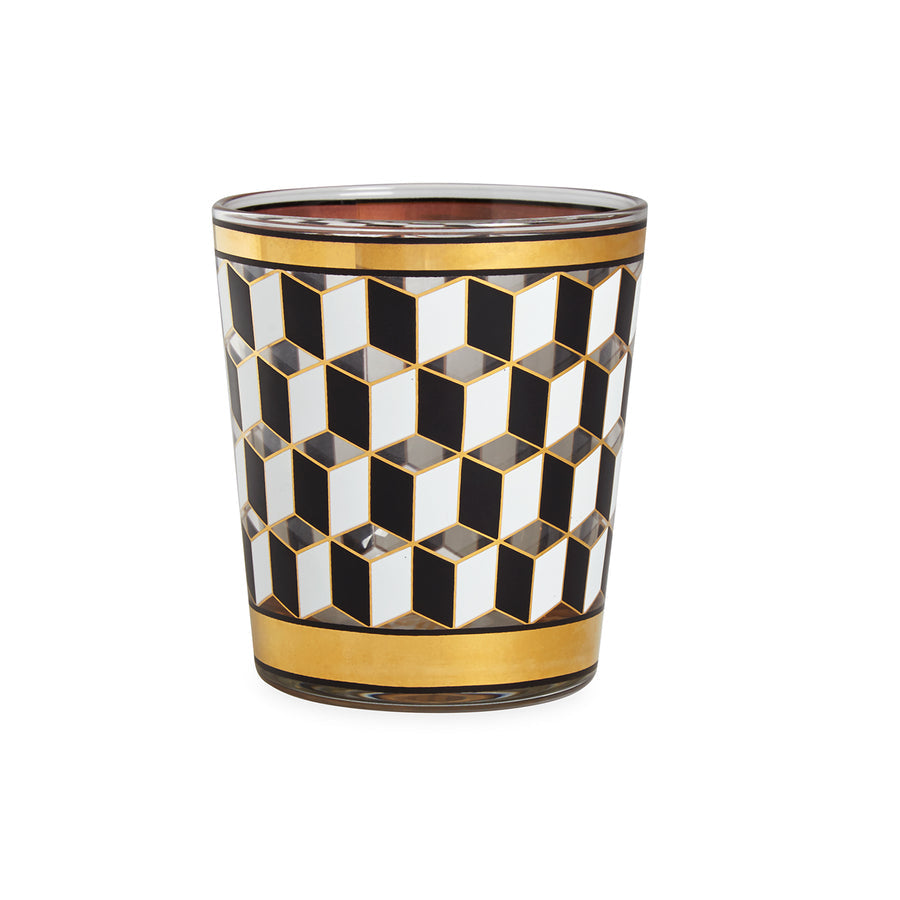   Gold Detail Glassware Set (4) | Oroa.com