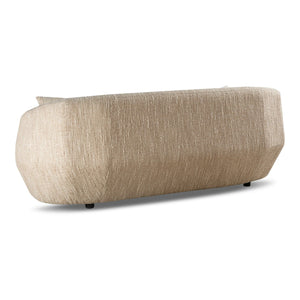  3 Seater Beige Fabric Sofa | Oroa.com