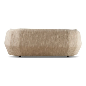   3 Seater Beige Fabric Sofa | Oroa.com