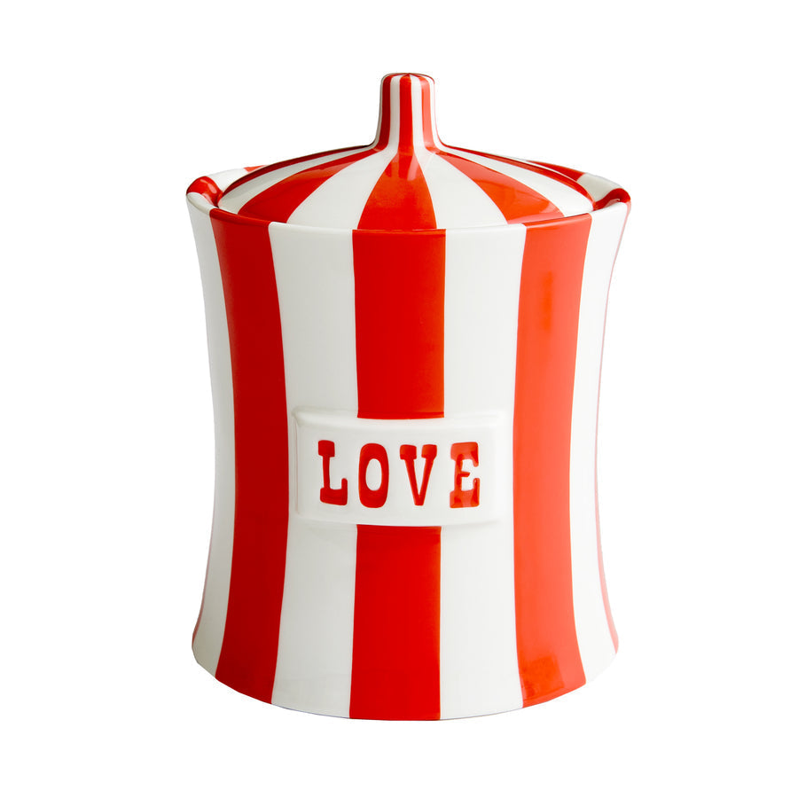   Glazed Porcelain Canister | Oroa.com