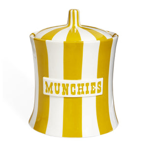   Stripes Porcelain Munchies Canister | Oroa.com