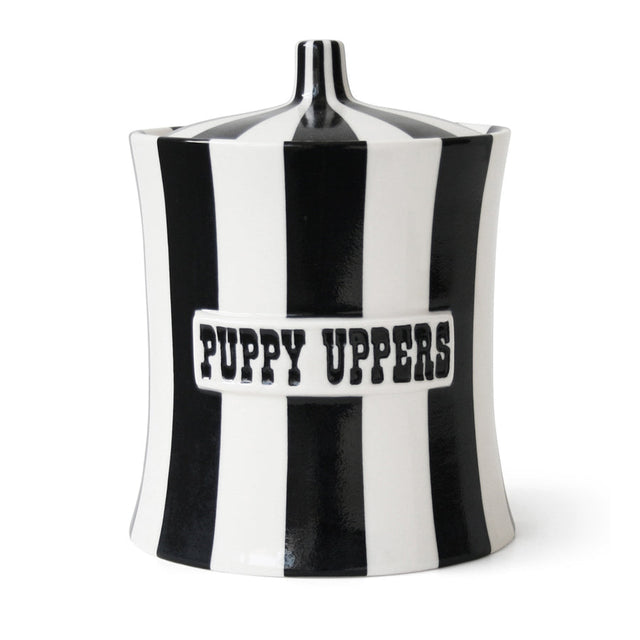 Black & White Porcelain Canister | Jonathan Adler Vice | Oroa.com