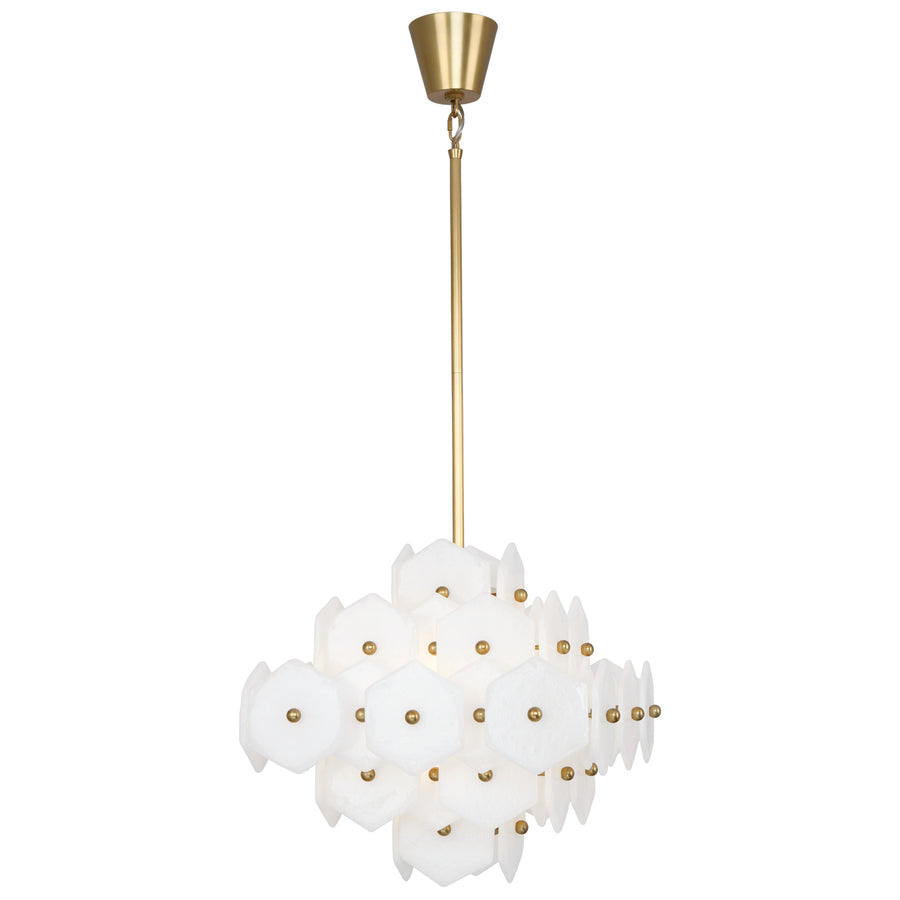   Hexagonal Glass Diamond Chandelier | Oroa.com