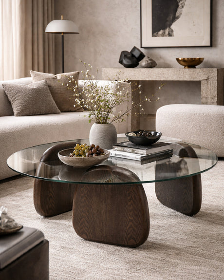   wood glass coffee table - www.oroa.com | Oroa.com