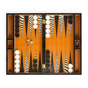   Velvet Lined Backgammon Set | Oroa.com