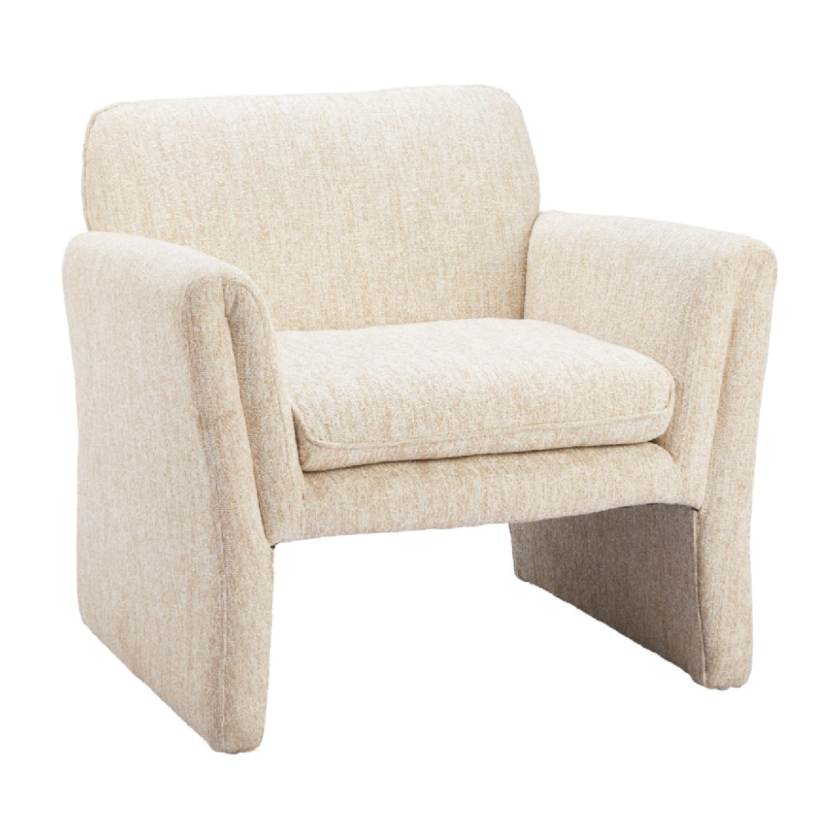   Oatmeal Beige Accent Chair | Oroa.com