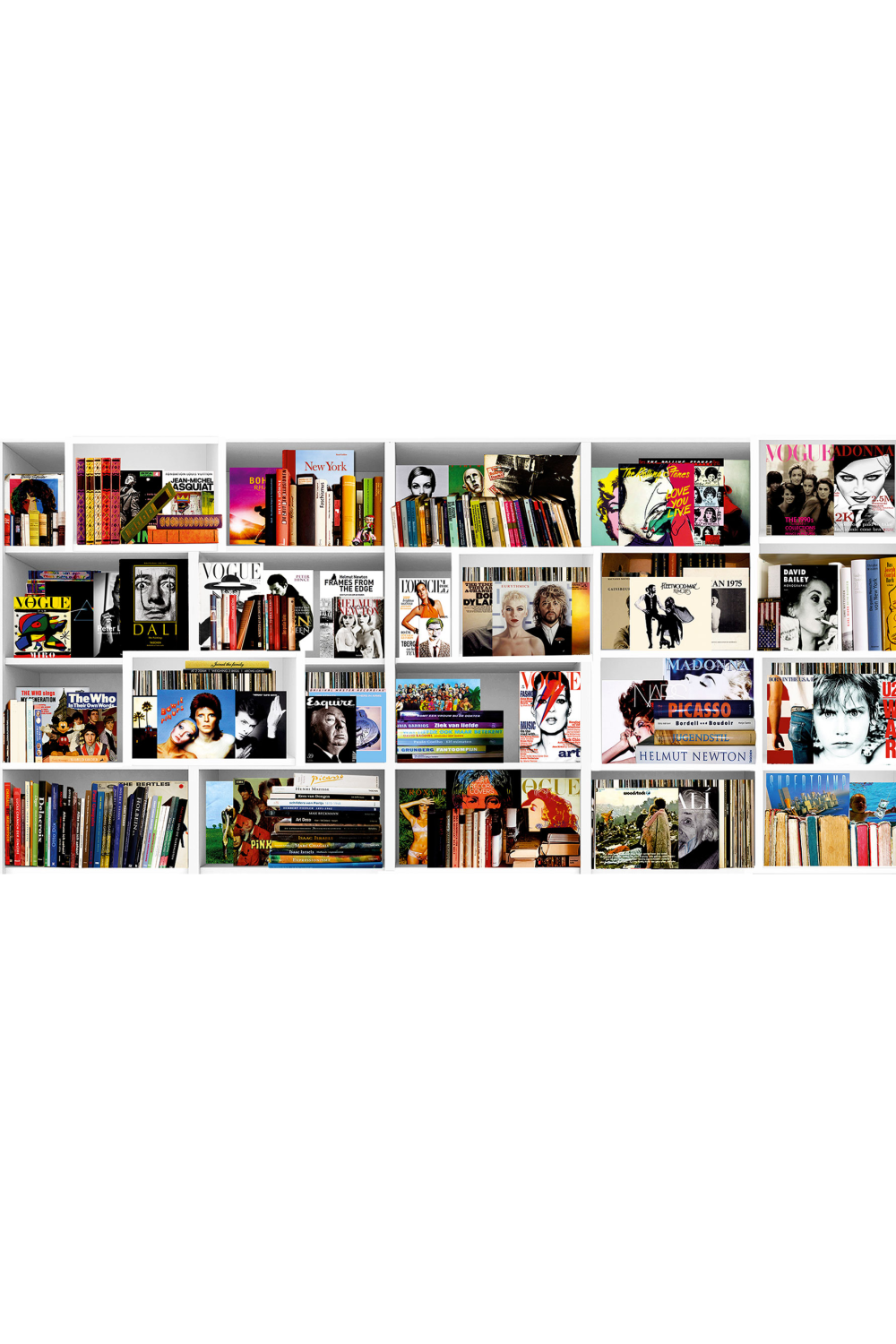   Shelf of Iconic Touchstones Art Print | Oroa.com
