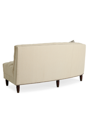   Nail-Trimmed Tufted Sofa | Oroa.com