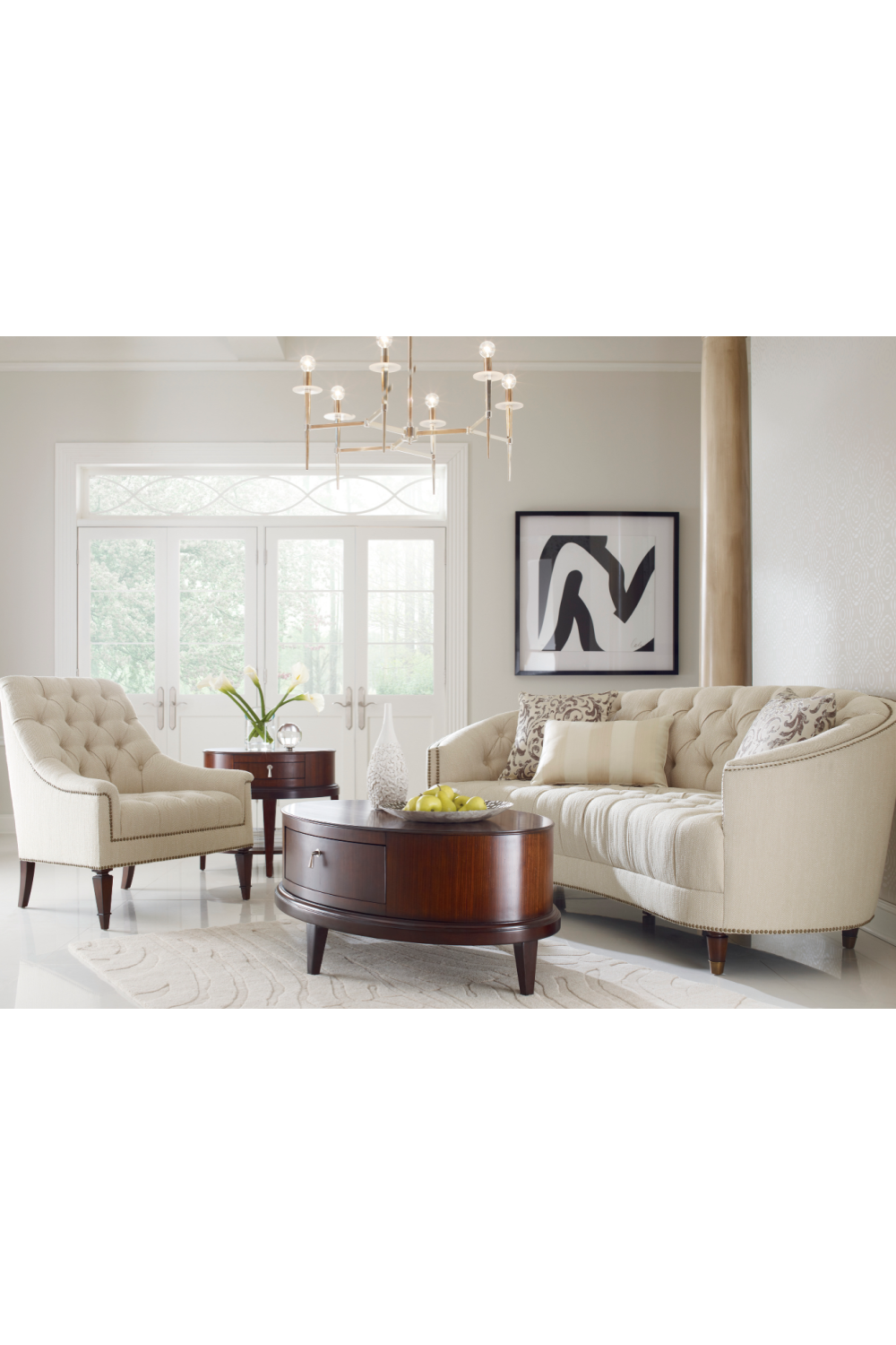   Tufted Lounge Chair | Oroa.com