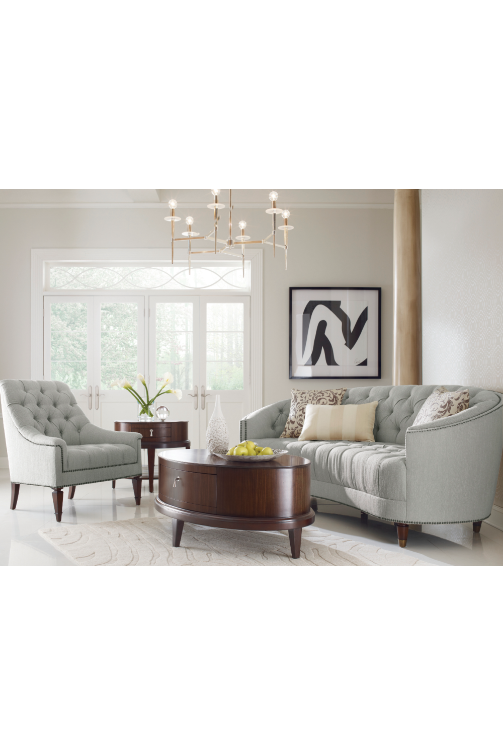   Tufted Lounge Chair | Oroa.com