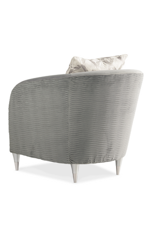   Gray Barrel Lounge Chair | Oroa.com