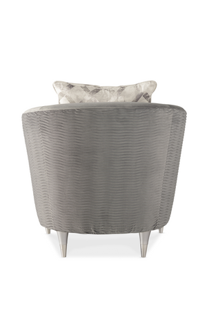   Gray Barrel Lounge Chair | Oroa.com