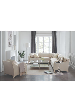   Cream Corner Sofa | Oroa.com