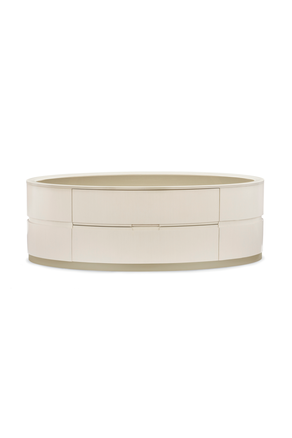   Oval White Cocktail Table | Oroa.com