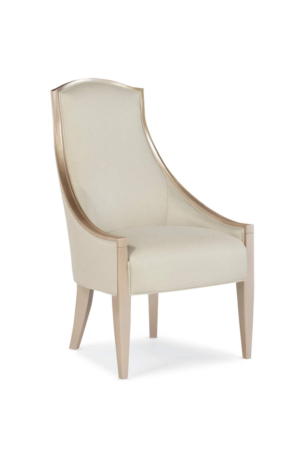   Cream Bouclé Side Chair | Oroa.com