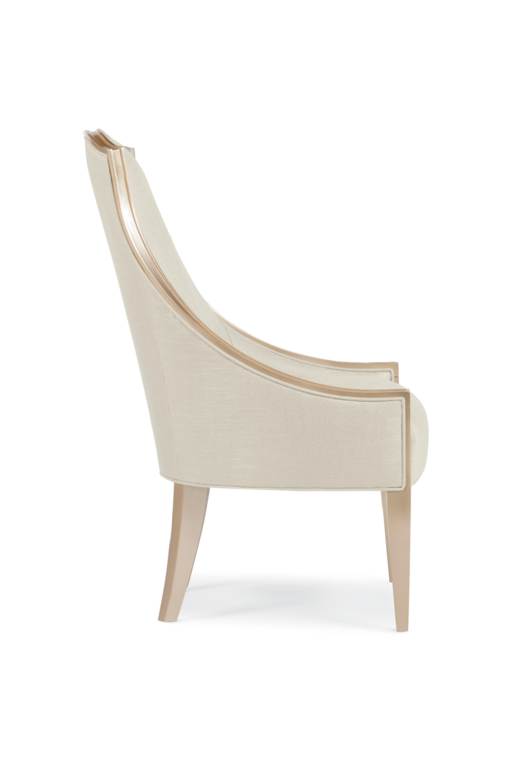   Cream Bouclé Side Chair | Oroa.com