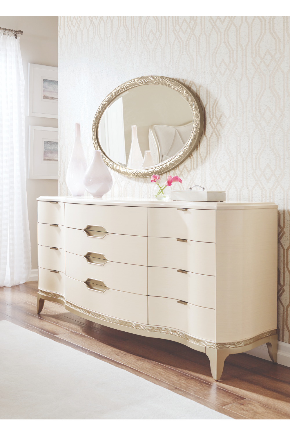   Off White Modern Dresser | Oroa.com
