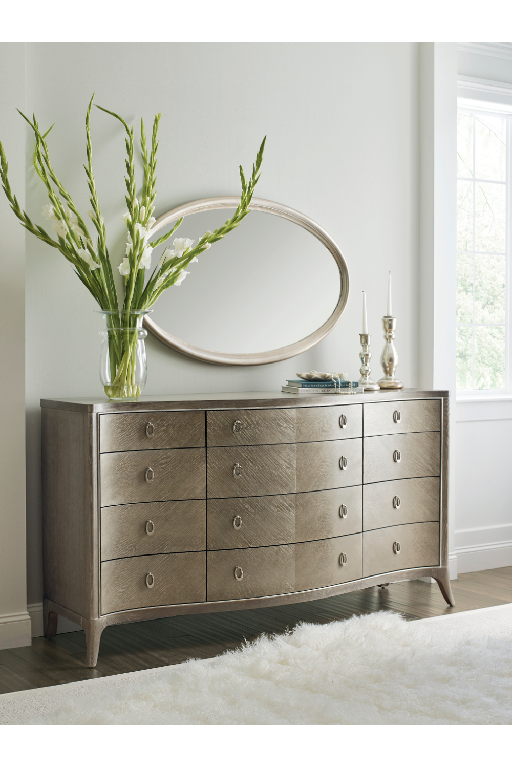   Chevron Ash Dresser | Oroa.com