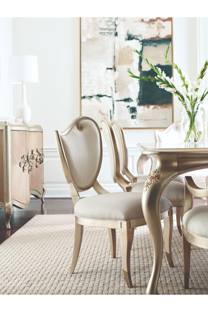   Carved Floral Buffet | Oroa.com