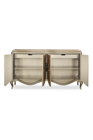   Carved Floral Buffet | Oroa.com