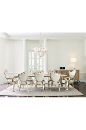   Carved Floral Buffet | Oroa.com