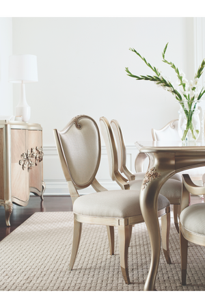   Carved Floral Buffet | Oroa.com