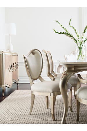   Carved Scroll Side Chair (2) | Oroa.com