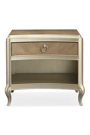   Mid-Century Modern Hardwood Nightstand | Oroa.com