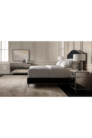   Mirrored 3-Drawer Nightstand | Oroa.com