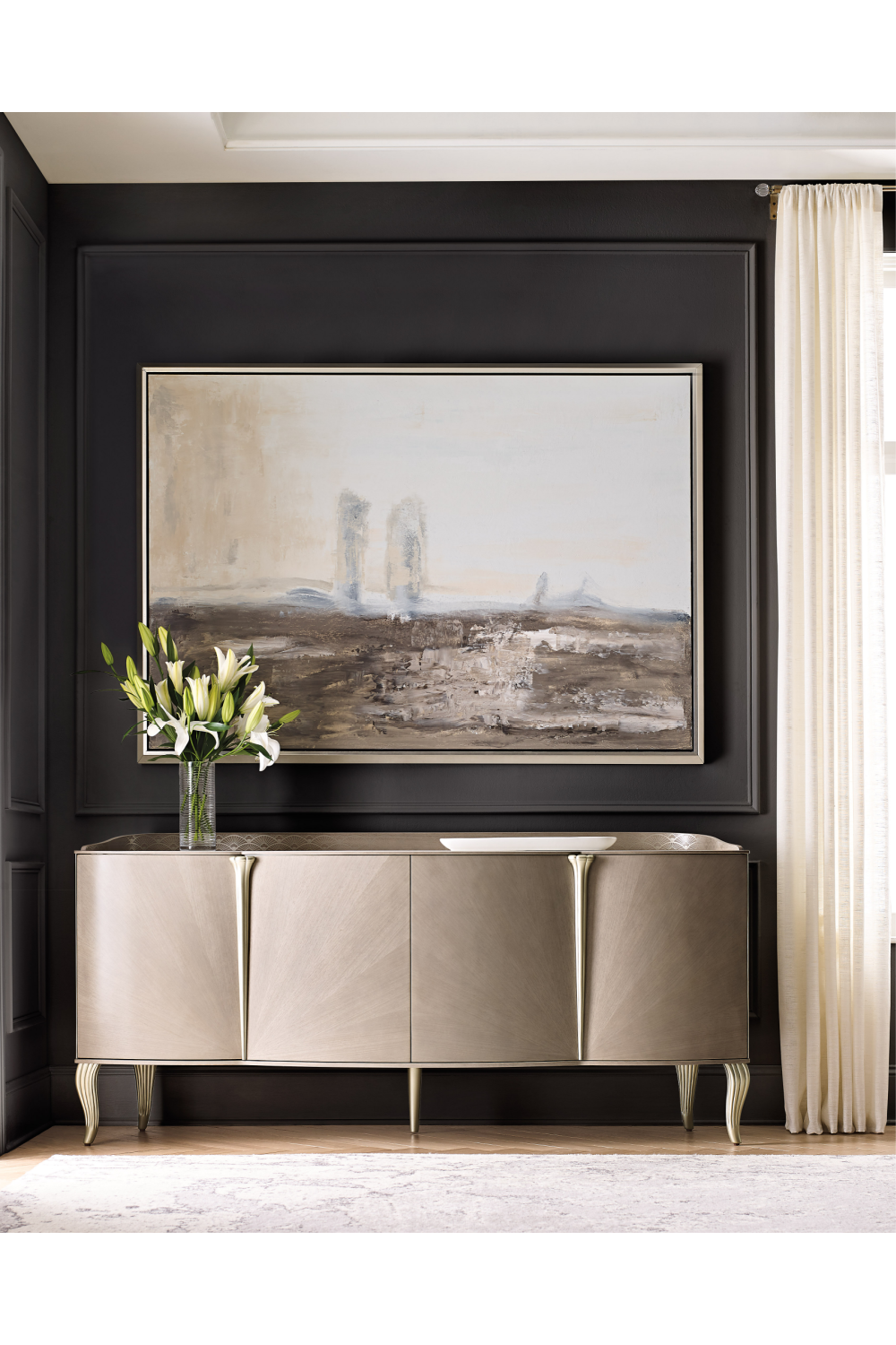   Fan Motif Sideboard | Oroa.com