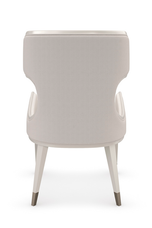   Sculptural White Modern Armchair | Oroa.com