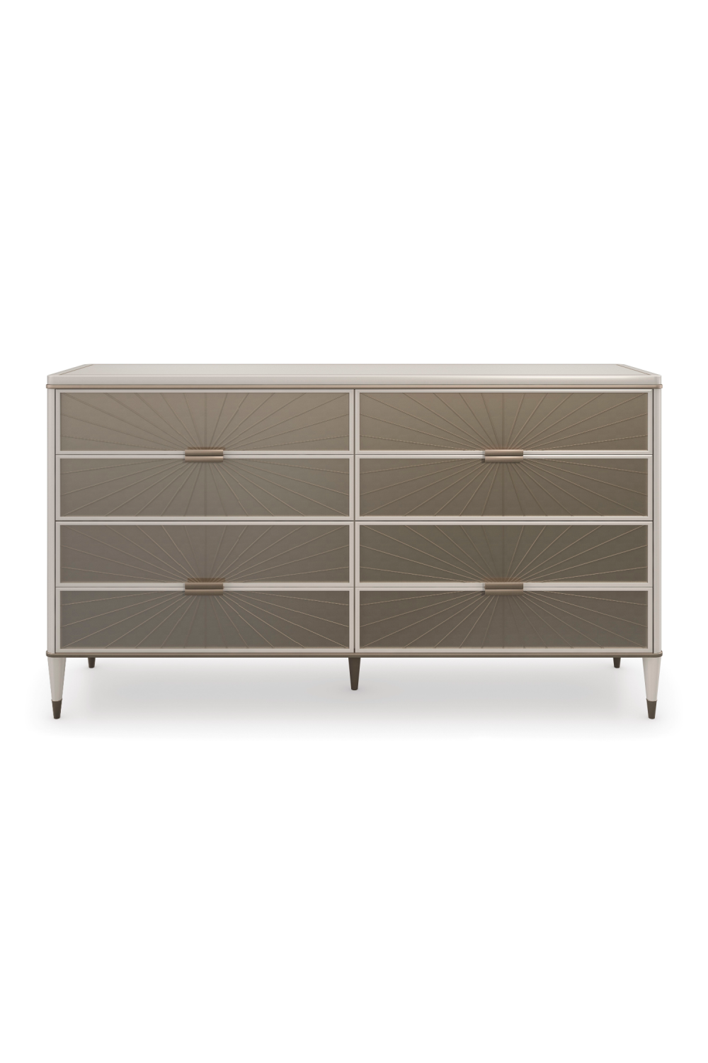   Radial Patterned Glass Dresser | Oroa.com