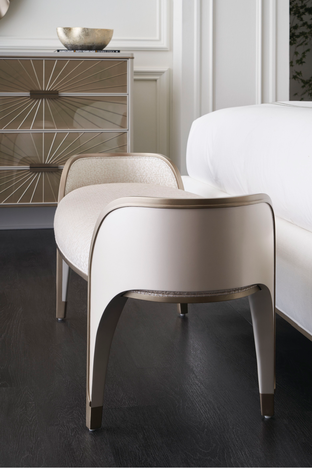   Radial Patterned Glass Dresser | Oroa.com