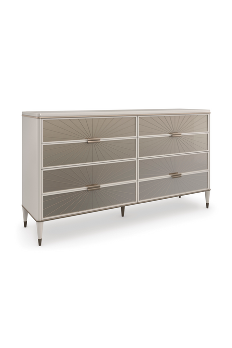   Radial Patterned Glass Dresser | Oroa.com