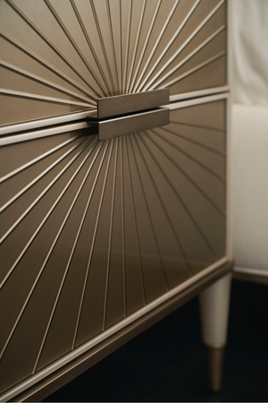   Mirrored Front Nightstand | Oroa.com