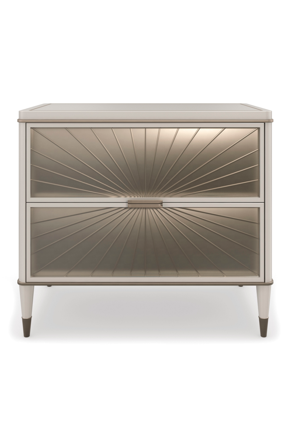   Mirrored Front Nightstand | Oroa.com