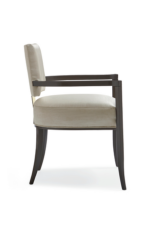   Neutral Sateen Dining Chair | Oroa.com