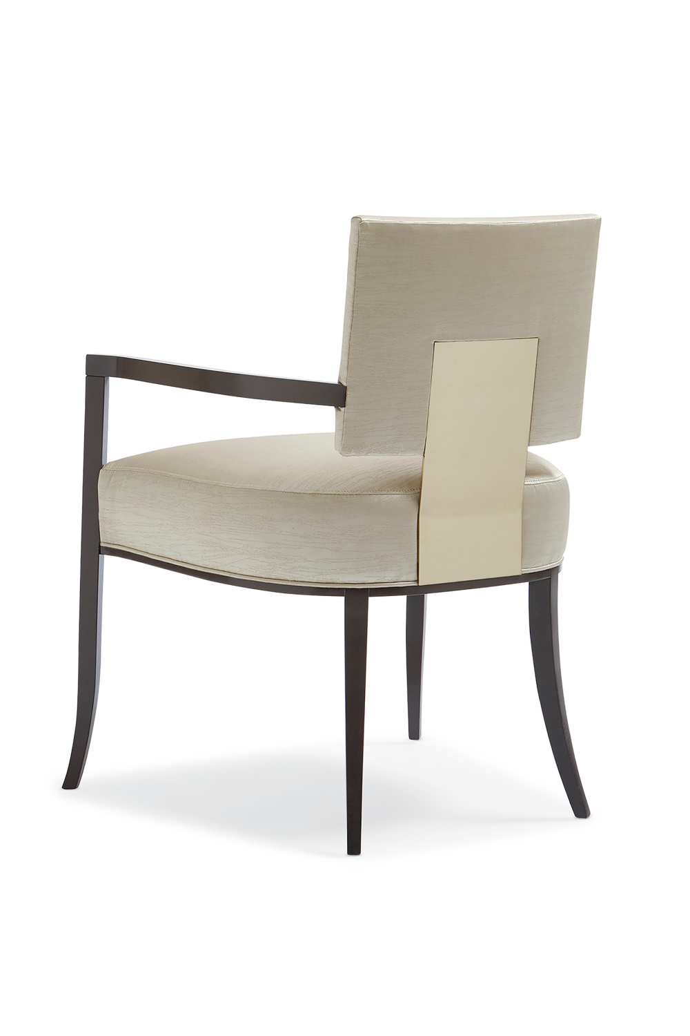   Neutral Sateen Dining Chair | Oroa.com