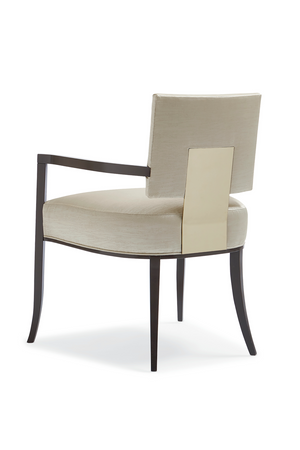   Neutral Sateen Dining Chair | Oroa.com