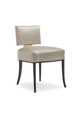   Neutral Sateen Dining Chair | Oroa.com