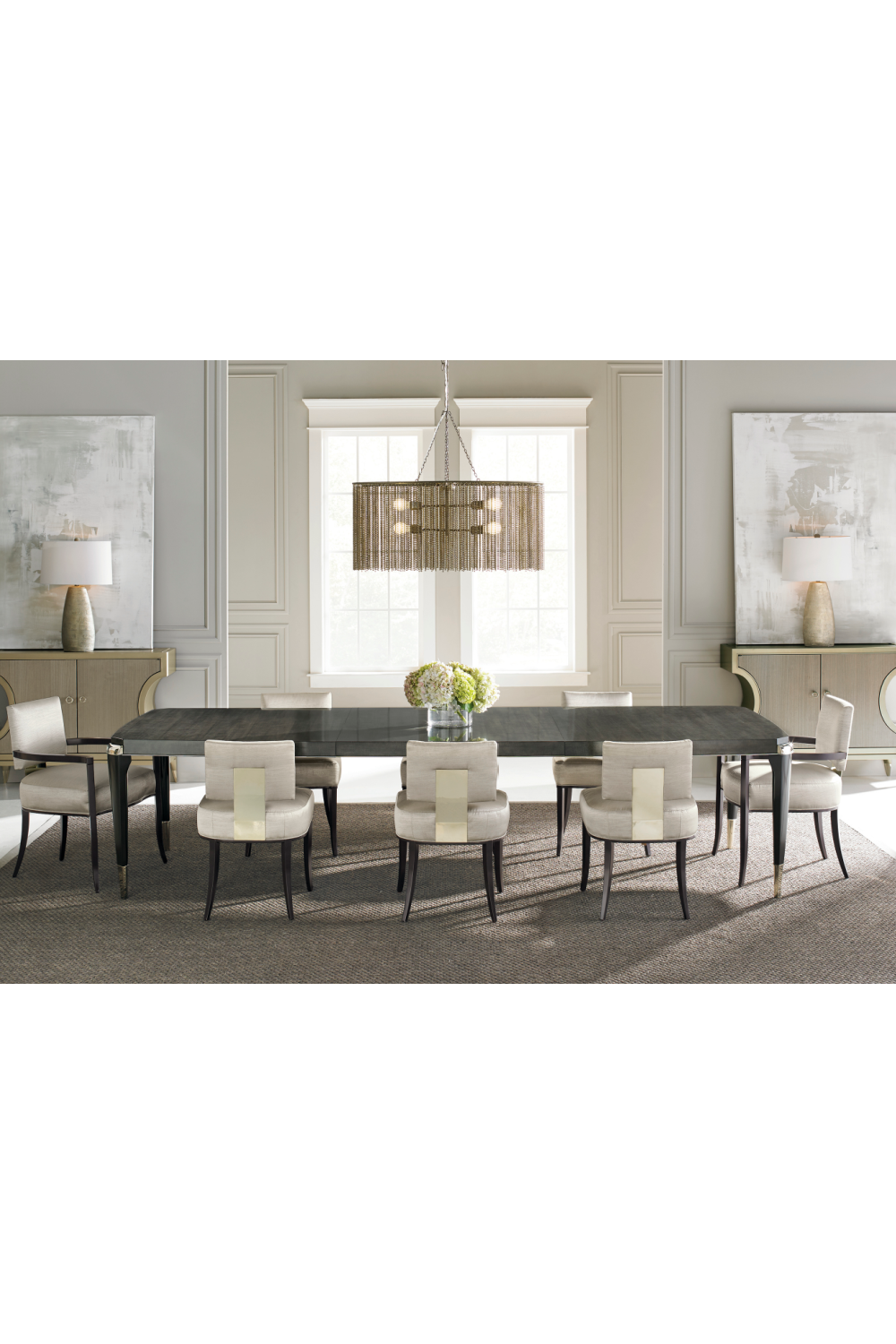   Neutral Sateen Dining Chair | Oroa.com