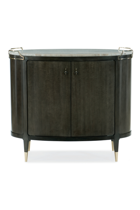   Oval Modern Bar Cabinet | Oroa.com