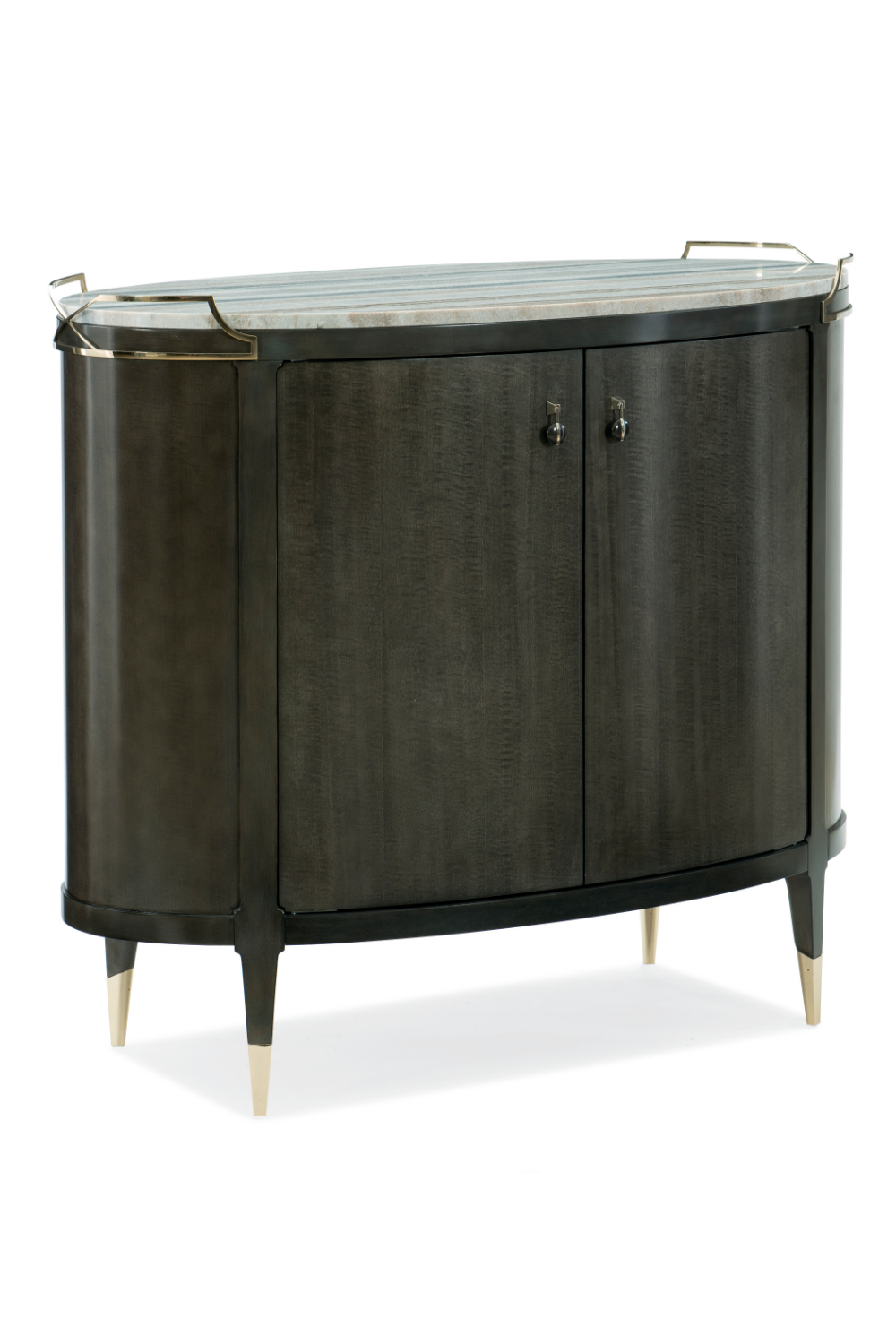   Oval Modern Bar Cabinet | Oroa.com