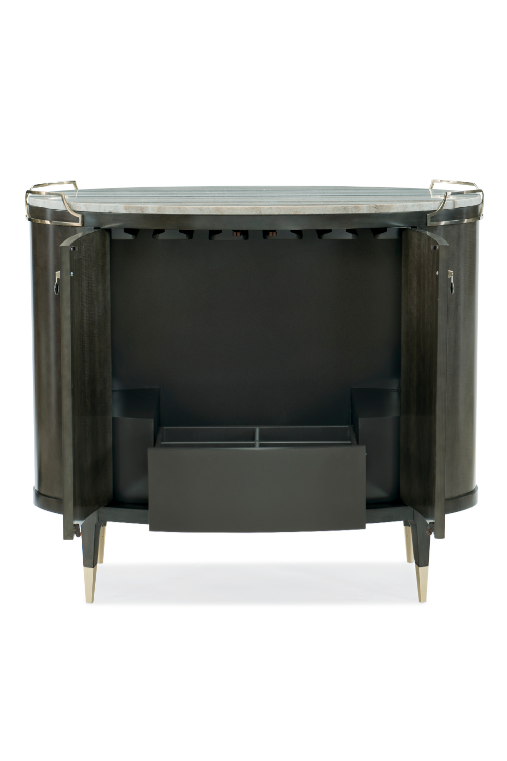   Oval Modern Bar Cabinet | Oroa.com